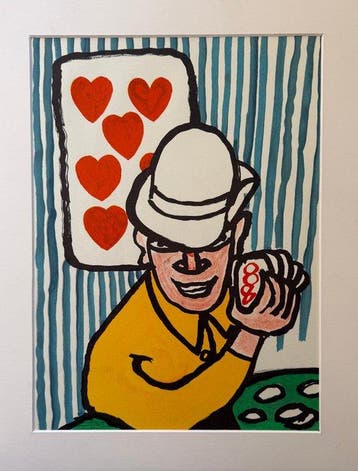 Calder Alexander (1898-1976) - Joueurs de cartes