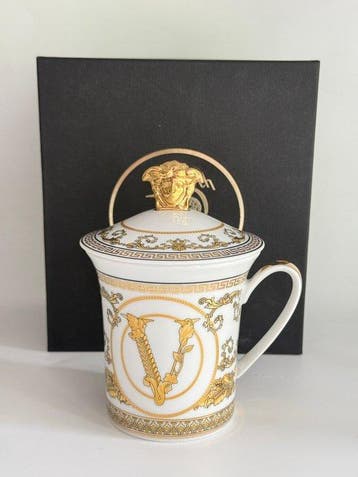 Rosenthal - Versace - Mok - VIRTUS GALA Witte beker met