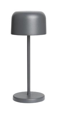 Siena Tafellamp Ronde Koepel Grijs 200mm, Verzenden, Nieuw in verpakking