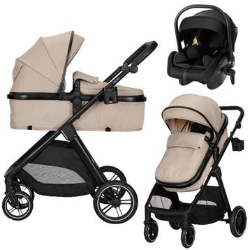 Lorelli Aspen Cappuccino 3-in-1 Combi Kinderwagen incl., Verzenden, Nieuw