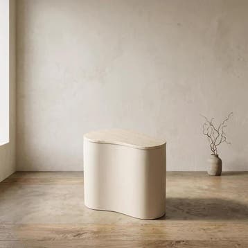 Salontafel Lovi | 50 cm | Sand | Starfurn, Ophalen of Verzenden, Nieuw