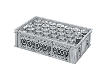 BASIC glazenkrat - 600 x 400 x H 171 mm voor 33 glazen -, Ophalen of Verzenden, Nieuw