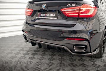Maxton M Pakket Diffuser Aanzet BMW X6 F16 B8290, Nieuw, Achter, BMW