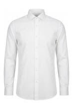 Profuomo Overhemd in maat 43 Wit, Verzenden, Zo goed als nieuw, Wit, Profuomo