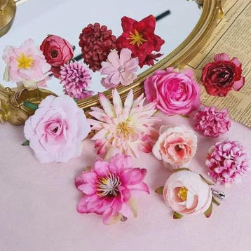Mix van Zijden Kunstbloemen: Rozen & Meer voor Bruiloft, Hui, Huis en Inrichting, Verzenden, Nieuw