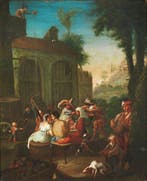 Francesco Celebrano (1729-1814) - Sposalizio in campagna