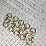 Datona Dubbele spanogen voor bindrails - 10 stuks - Datona, Motoren, Ophalen of Verzenden, Nieuw