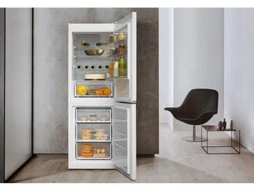Whirlpool W5 721E W - Koel-vriescombinatie - 308 liter - Wit, Verzenden, Zo goed als nieuw