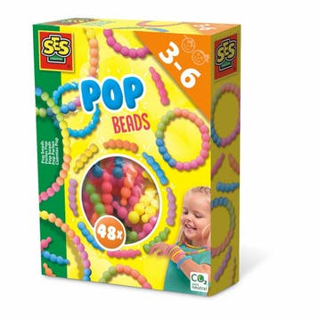 SES Pop beads (Knutselpakketten, Creatief speelgoed), Verzenden, Nieuw, Knutselen