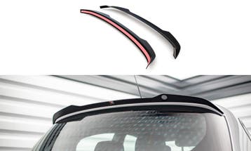 Spoiler V.2 BMW 1 Serie E87 FL Maxton Glans Zwart, Auto-onderdelen, Ophalen of Verzenden, Nieuw