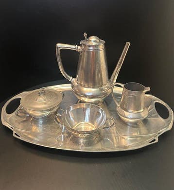 Hutton & Sons in Sheffield, - Koffie- en theeservies (5) -