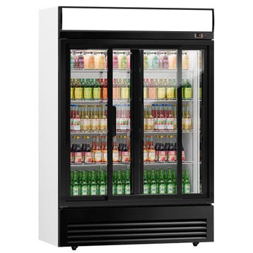 GGM Gastro | Drankenkoelkast - 1295mm - 880L - digitaal |, Verzenden, Nieuw in verpakking, Koelen en Vriezen