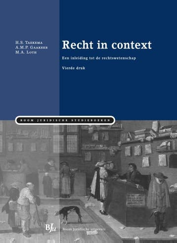 Recht in context 9789462900011, Boeken, Verzenden, Zo goed als nieuw