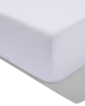 HEMA Matrasbeschermer molton 200x200cm katoen wit, Verzenden, Nieuw