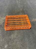 kratten 60x40x10 cm geperforeerd voedselgeschikt stapelkrat, Gebruikt, 40 tot 60 cm, 50 tot 75 cm, Minder dan 35 cm