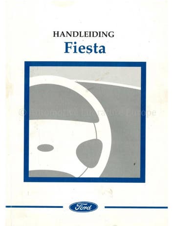 1999 FORD FIESTA INSTRUCTIEBOEKJE NEDERLANDS, Auto diversen