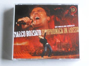 Marco Borsato - Symphonica in Rosso (2 CD), Cd's en Dvd's, Ophalen of Verzenden, Zo goed als nieuw