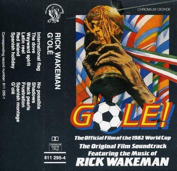 Cassette - Rick Wakeman - Gole! - The Official Film Of The, Cd's en Dvd's, Cassettebandjes, Verzenden, Nieuw in verpakking