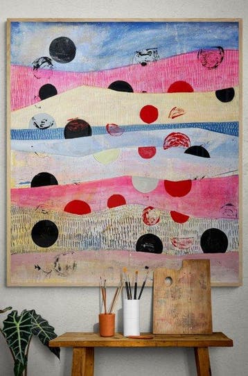 J. DELGALLO - Rosa al atardecer. XL. ( NO Reserve )