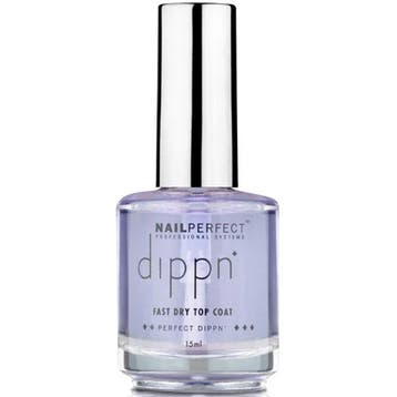 Nail Perfect  Dippn  Fast Dry Top Coat  15 ml, Verzenden, Nieuw