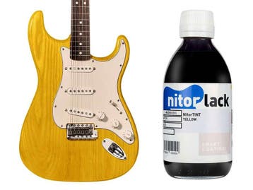 NitorLACK N480050112 NitorTINT Kleurstof Geel – 250ml Fles, Doe-het-zelf en Verbouw, Ophalen of Verzenden, Nieuw
