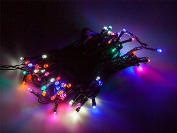 Kerstverlichting RGB 22 Meter 300 LEDs - 8 Standen, Ophalen of Verzenden, Nieuw