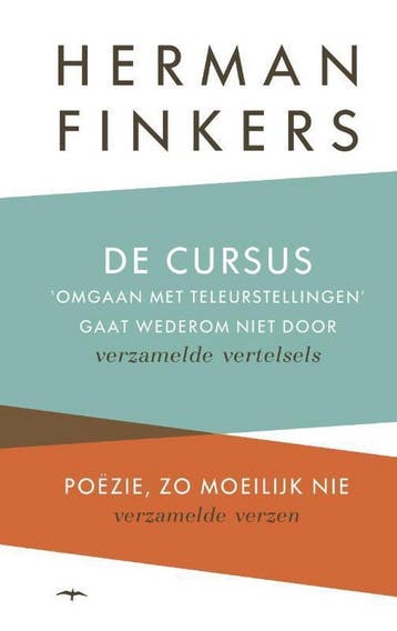 De cursus omgaan met teleurstellingen gaat wederom niet door, Verzenden, Gelezen, Herman Finkers