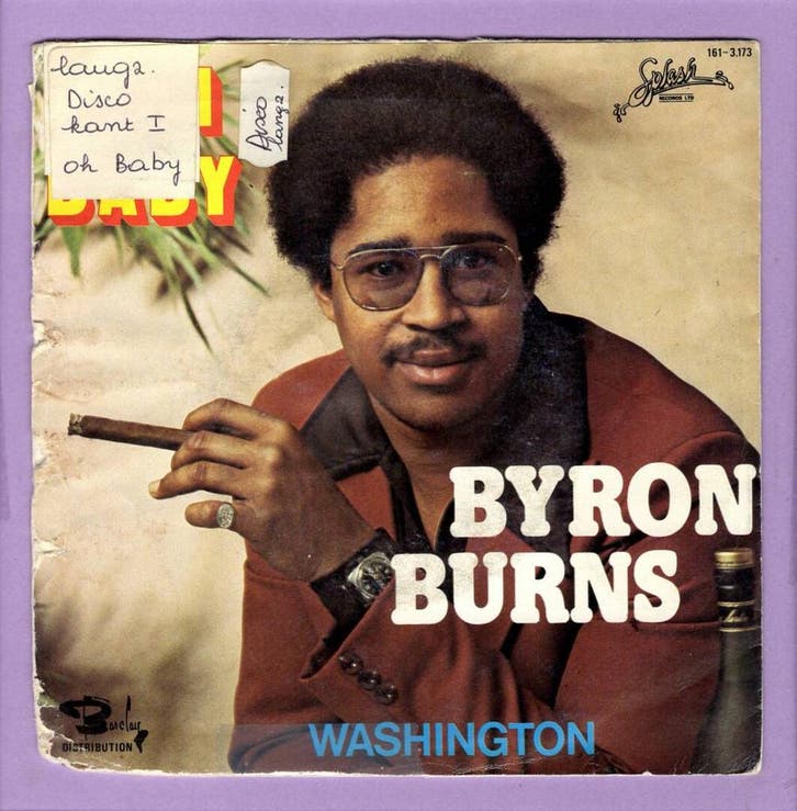 Byron Burns – Ooh Baby / Washington (1-7-Vinyl-Single), Cd's en Dvd's, Vinyl Singles, Ophalen of Verzenden
