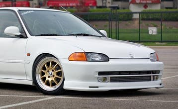 PU Design Voorlip Mugen Style Honda Civic, Honda, Voor, Nieuw, Ophalen of Verzenden