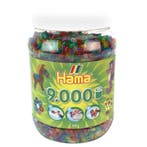 Hama Strijkkralen Glitter in Pot 9000 Stuks, Verzenden, Nieuw