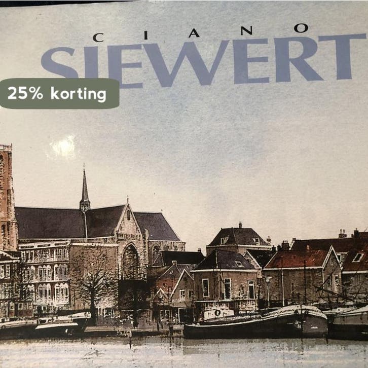 Ciano Siewert 9789055942046 J. Juffermans, Boeken, Kunst en Cultuur | Beeldend, Gelezen, Verzenden