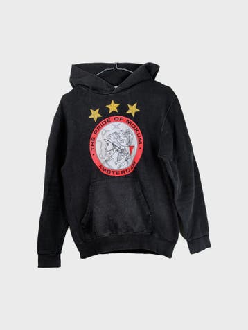 AFC Ajax Hoodie Heren maat S Zwart Vintage, Zwart, Ophalen of Verzenden, Zo goed als nieuw, AFC Ajax