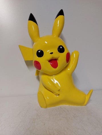 Beeld, beeld Pikachu (Pokemon embleem) - 38 cm - polyresin