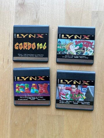 Atari - Lynx - 4 Atari Lynx games - tested and working -, Nieuw