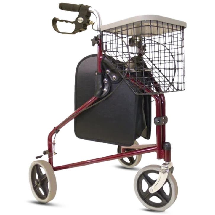 Rollator Drive TRI Walker driewieler rood, Diversen, Rollators, Nieuw, Ophalen of Verzenden