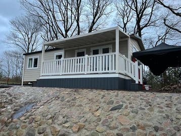Terrassen, Veranda,s Bordes, Trap woonwagen, Overkapping hek, Tuin en Terras, Overkappingen, Nieuw, Veranda