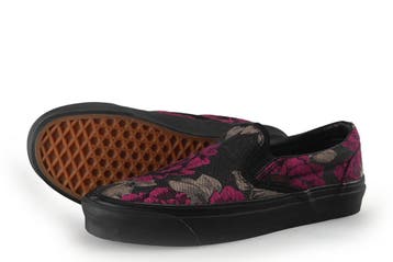 Vans Instappers in maat 35 Rood, Kleding | Dames, Schoenen, Verzenden, Instappers, Zo goed als nieuw, Vans