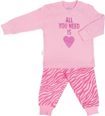 Frogs and Dogs - Pyjama All You Need - Roze - Maat 98 - M..., Verzenden, Nieuw