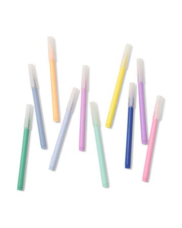 HEMA Brushpennen - 10 stuks, Verzenden, Nieuw