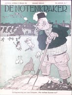 Colijn als boer aan de oostgrens op spotprent (lijst optie), Verzenden