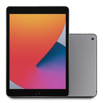Apple iPad 8 2020 32GB Spacegrijs | €119 | 24M Garantie, 10 inch, 32 GB, Apple iPad, Zwart