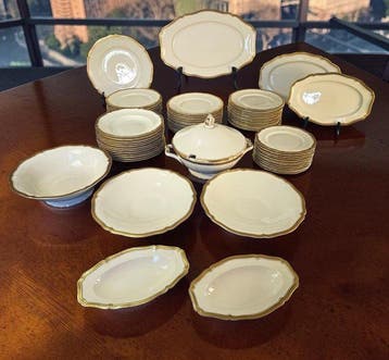 Rosenthal - Tafelservies voor 12 (71) - Chippendale Gold -