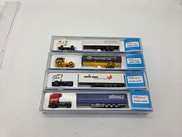 Roco N - 1852, 1850, 1870, 1878 - Model treinwagon (4) -, Nieuw