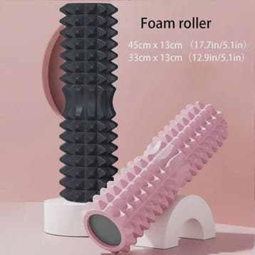 Crescent Foam Roller 45x13cm - Ideaal voor Yoga, Pilates & S, Verzenden, Nieuw