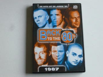 Back to the 80s - 1987 ( CD + DVD), Cd's en Dvd's, Ophalen of Verzenden, Zo goed als nieuw