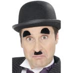 Chaplin snor en wenkbrouwen - Snorren, Ophalen of Verzenden, Nieuw