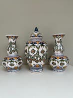 Hendrik van der Wal en Zonen - Vaas (3) - Aardewerk - Groot