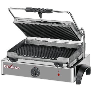 Diverso By Diamond Paninigrill | Enkel | Gietijzer | 250°c |, Ophalen of Verzenden, Nieuw in verpakking