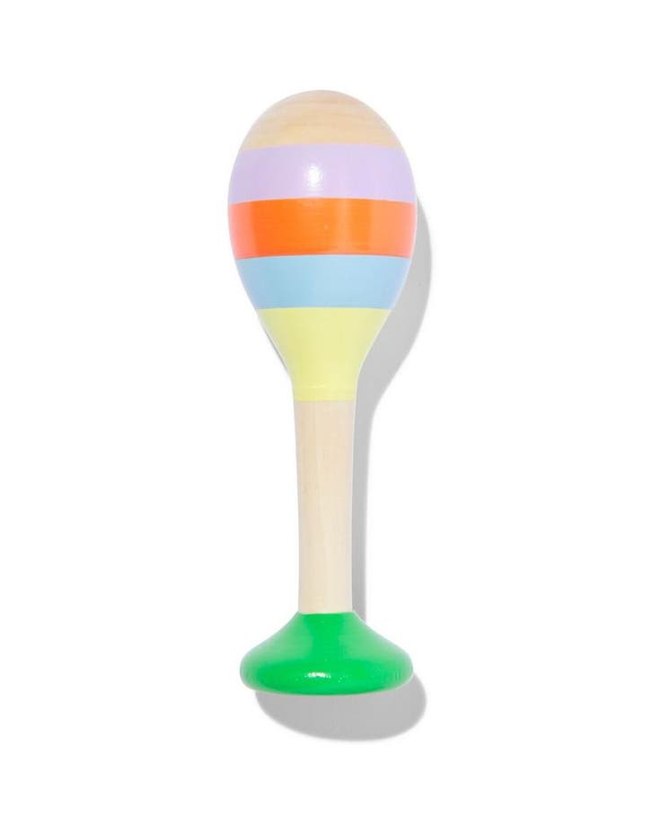 HEMA Sambabal hout 16cm, Kinderen en Baby's, Speelgoed | Houten speelgoed, Nieuw, Verzenden
