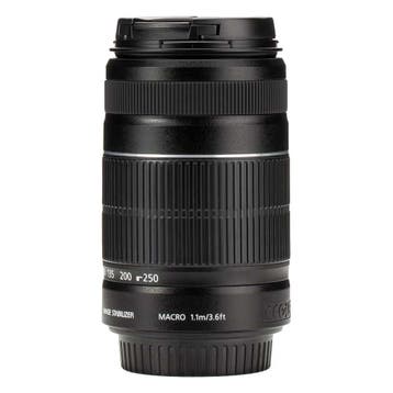 Canon EF-S 55-250mm f/4-5.6 IS II met garantie, Ophalen of Verzenden, Gebruikt